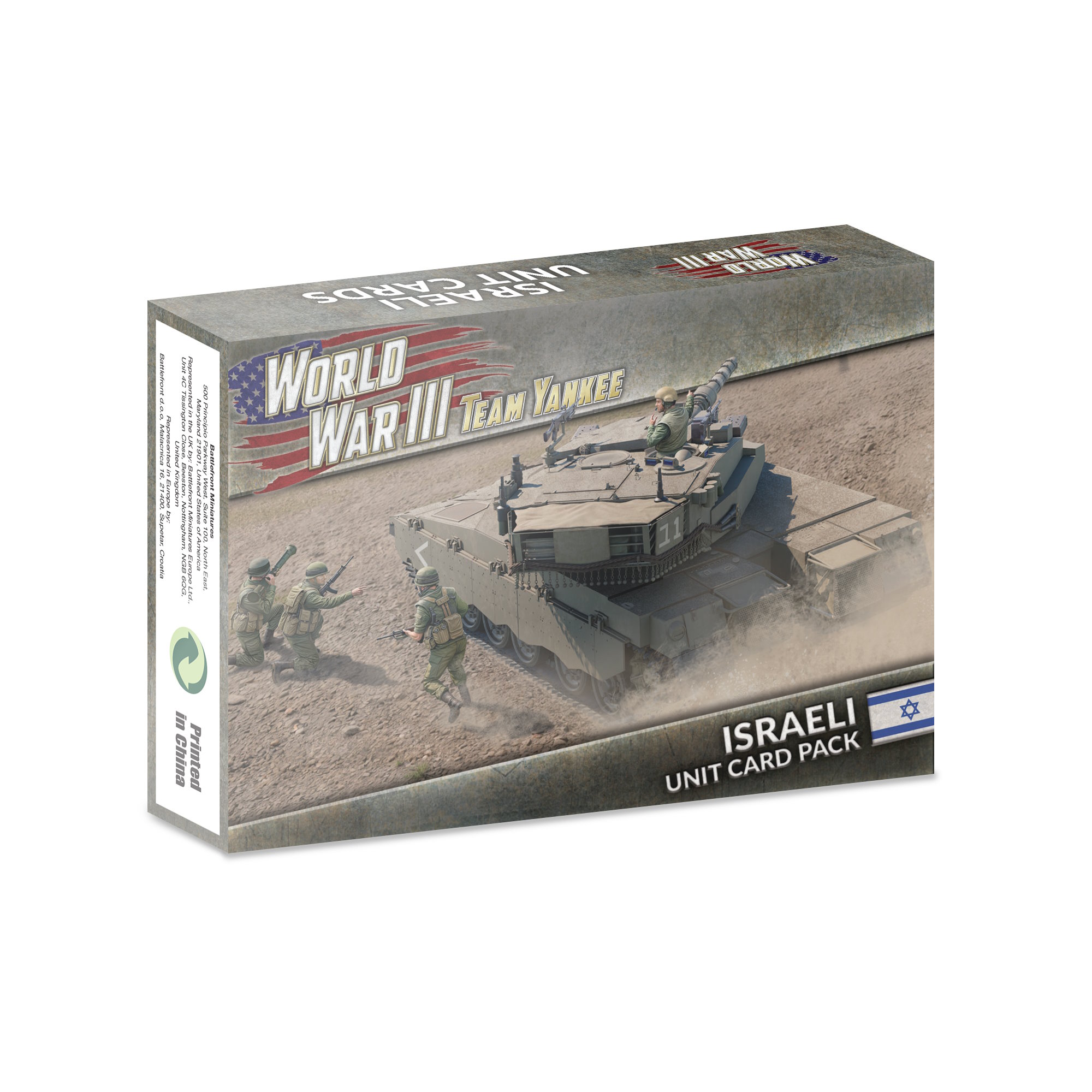 World War III Team Yankee Soviet Unit Card Pack WW3-04u Battlefront